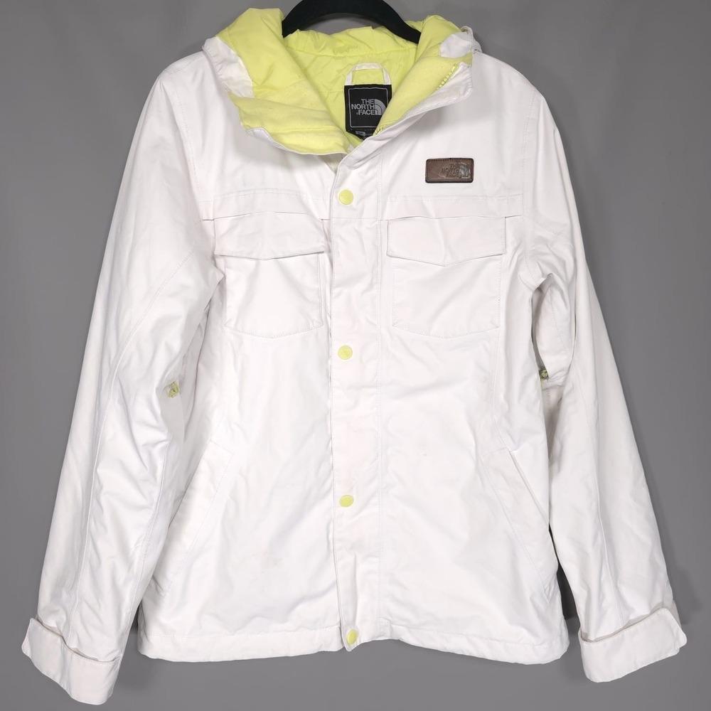 THE NORTH FACE Ricas Insulated Jacket Women's S/P HyVENT White Hooded Ski